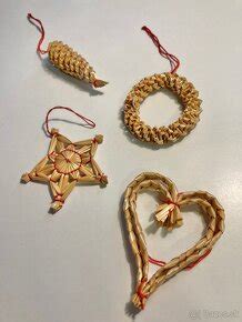 Ručne vyrobené vianočné ozdoby