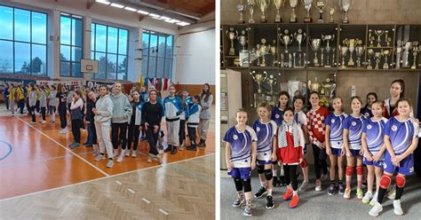 Záber z hracej plochy počas medzinárodného hádzanárskeho turnaja v Prahe