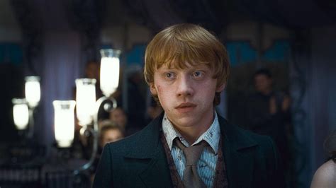 Ron Weasley v metlobalovom brankárskom úbore