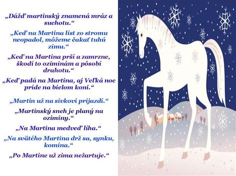 Martin na bielom koni rozdáva darčeky deťom