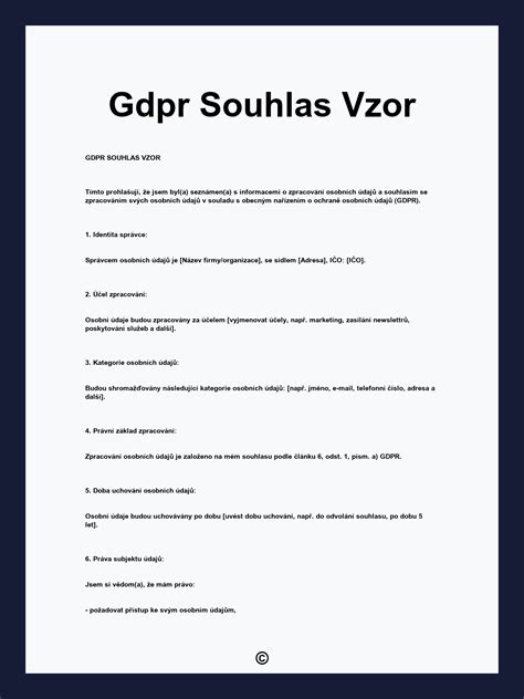 Infografika znázorňujúca kľúčové princípy súhlasu podľa GDPR (slobodný, konkrétny, informovaný, jednoznačný)
