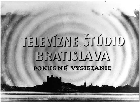 Archívna schéma televízneho vysielania z roku 1953