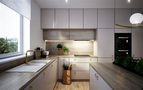 Ilustračná fotografia interiéru kuchyne s moderným nábytkom