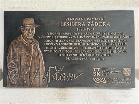 Pamätná tabuľa venovaná 150. výročiu Memoranda národa slovenského
