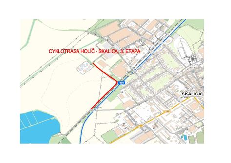 mapa trasy Baťovho kanála s vyznačenými plavebnými komorami a prekladiskom v Rohatci