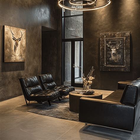 Interiér klubu Barrock s rockovými artefaktmi na stenách