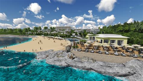 Vizualizácia luxusného rezortu Ariel Sands