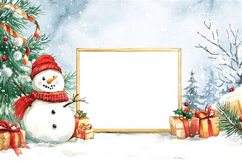 Vianočná pohľadnica so snehuliakom z gombíkov