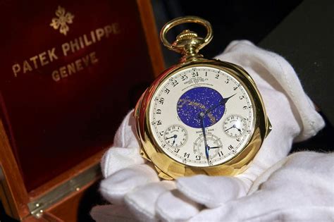 Fotografia vreckových hodiniek Patek Philippe Henry Graves Supercomplication