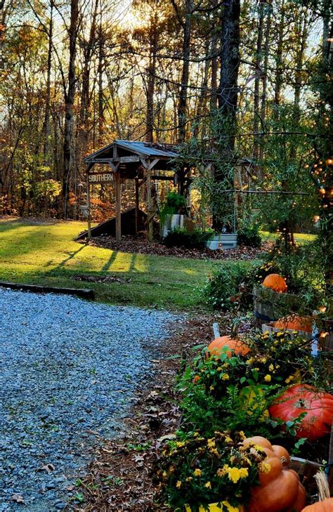 children decorating a garden gazebo with pumpkins and gourds during an autumn festival at a kindergarten
