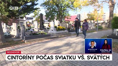 fotografia cintorína počas Sviatku všetkých svätých