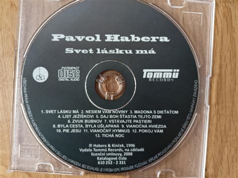 Dobový obal albumu Svet lásku má s Pavlom Haberom, Karlom Gottom a Petrom Dvorským