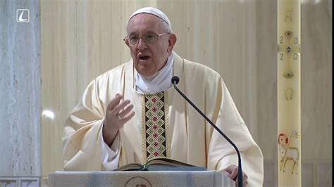 Ilustrácia pápeža Františka počas omše v kaplnke Domu sv. Marty