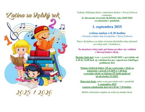 Ilustrácia znázorňujúca študentov a učiteľov na slávnostnom otvorení školského roka.