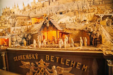 Fotografia Slovenského betlehemu v Rajeckej Lesnej