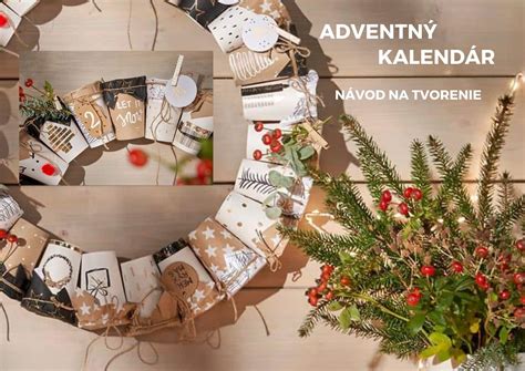 ilustrácia detí vyrábajúcich adventný kalendár alebo hotový kreatívny kalendár