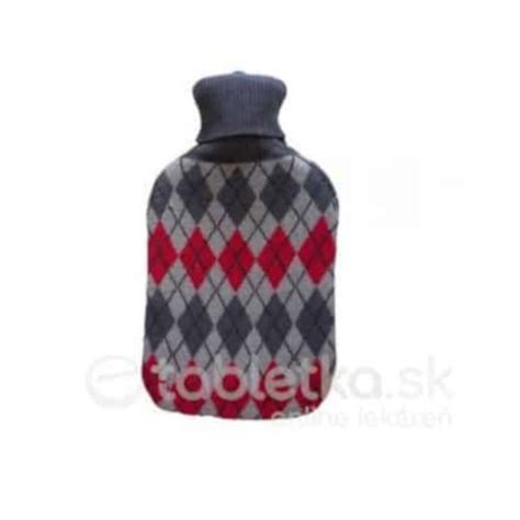 Ilustrácia termoforu s pleteným obalom