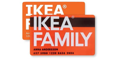 ilustrácia IKEA Family karty, rôzne kupóny a zľavy
