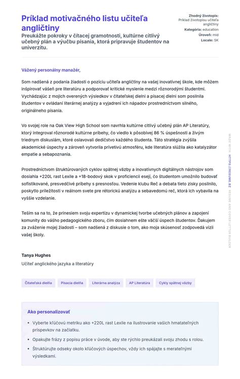 Príklad originálneho darčeka pre triedneho učiteľa.