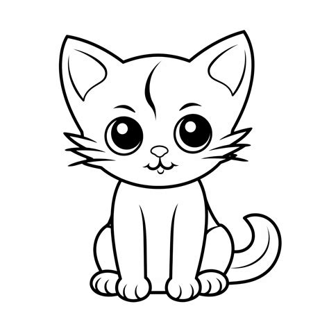 Ilustrácia Macka s vianočnými ozdobami na vyfarbenie