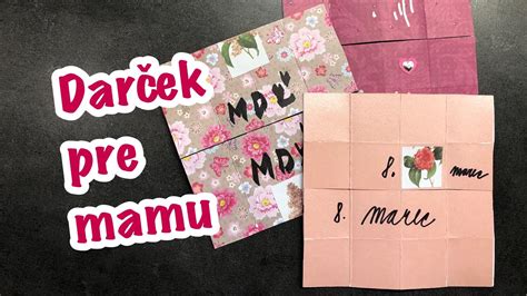 Ruky dieťaťa vyrábajúce darček pre mamu