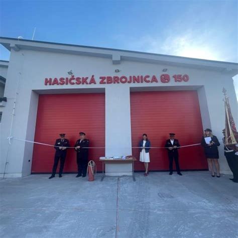 Dobrovoľná hasičská zbrojnica v Martinčeku