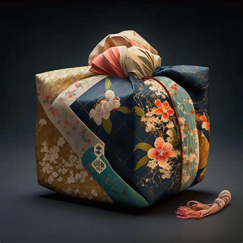 Ilustrácia techniky furoshiki