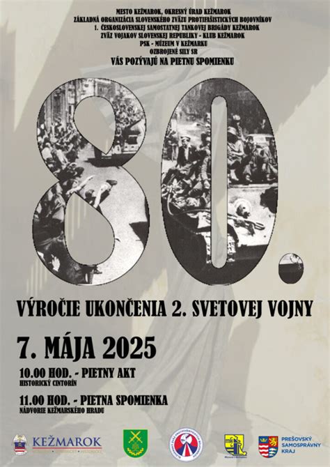 Infografika k 80. výročiu konca 2. svetovej vojny s kľúčovými dátumami a štatistikami obetí