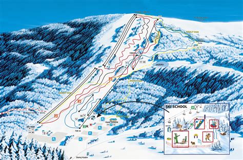 Panoramatický výhľad na Ski Park Kubínska hoľa