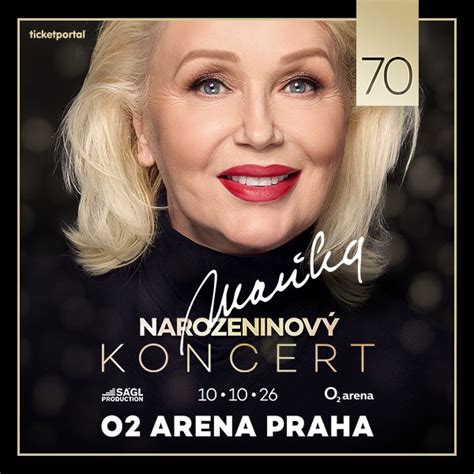 Plagát k turné MARIKA 70 • Narodeninový koncert