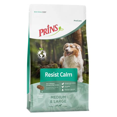 Obal krmiva Prins Resist a jeho zloženie.