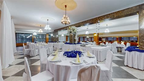 Ukážka slávnostného svadobného cateringu a stolovania v priestoroch Kúpeľov Sliač