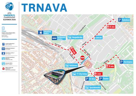 Mapa okolia s vyznačenými bodmi záujmu ako autobusová zastávka, obchody a vzdialenosť do Bratislavy
