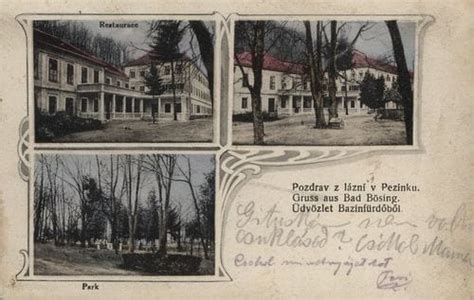 Príklad historickej PF pohľadnice z roku 1900
