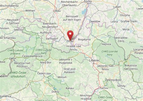 Geografická mapa toku rieky Žitava so zobrazením prameňa a hlavných prítokov