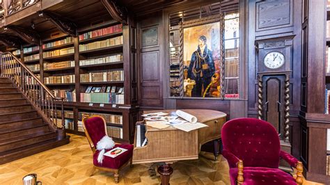 interiér Modrého salónika v Chateau Appony