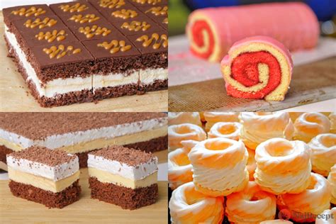 pestrá paleta domácich koláčov a muffinov na slávnostnom stole