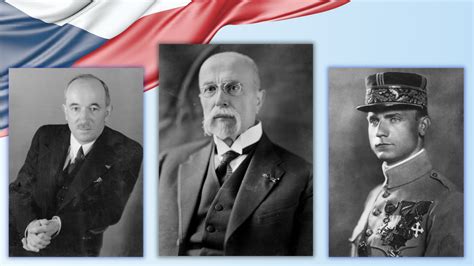 Foto: Kľúčové osobnosti vzniku Československa (Masaryk, Štefánik, Beneš)
