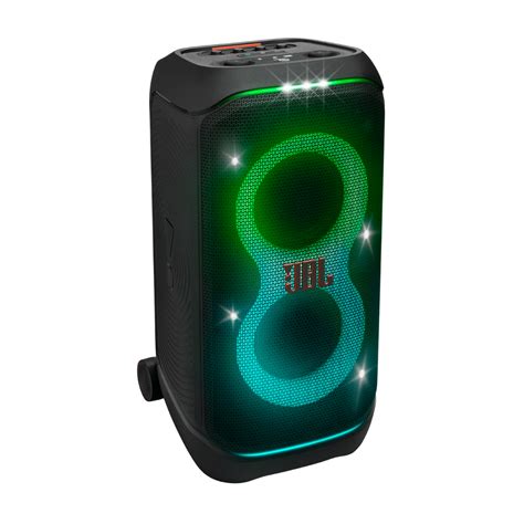 Ilustračné foto JBL PartyBox 300 s aktivovanou svetelnou šou