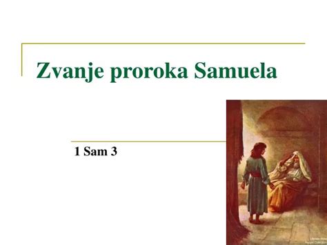 Ilustračná fotografia proroka Samuela