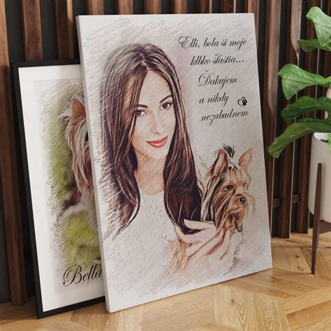 Detailný záber na textúru prémiového plagátu a obrazu na plátne, s dôrazom na kvalitu tlače a materiálu