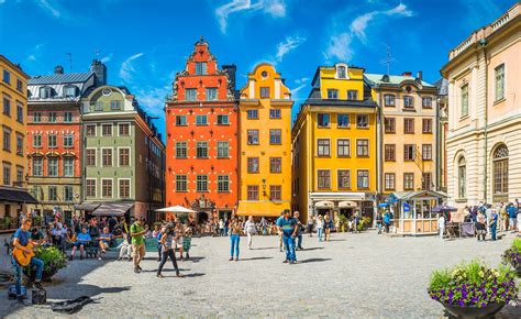 fotografia: vianočné trhy v Gamla Stan, Štokholm