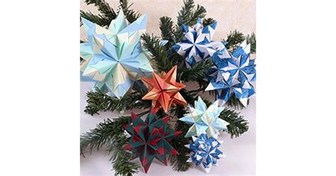 výroba papierových vianočných ozdôb - postup krok za krokom