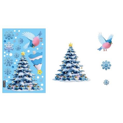 okno zdobené vianočnými motívmi nakreslenými kriedovými fixkami