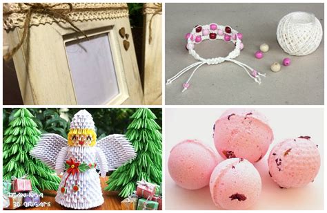 ručne vyrobené darčeky, ako sú odtlačky rúk na plátne alebo personalizované magnetky