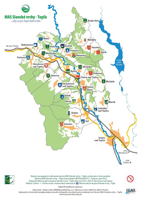 Mapa územia ovládaného SNP