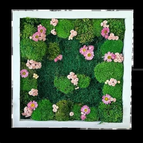 Schéma vrstvenia machu a kvetov na polystyrénovom korpuse venca