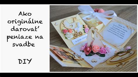 kreatívne balenie finančného daru na svadbu