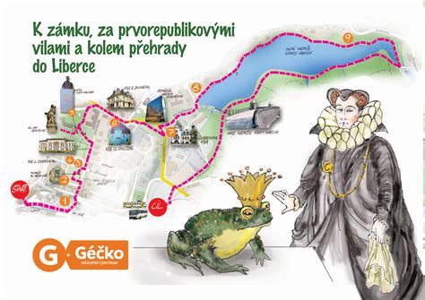 Mapa s vyznačenou cestou k Ľupčianskemu hradu