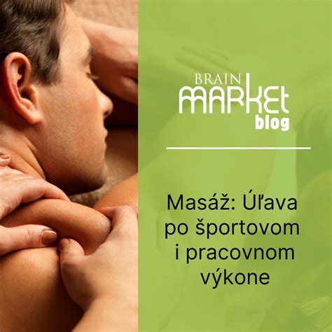 Ilustrácia masáže po športovom výkone